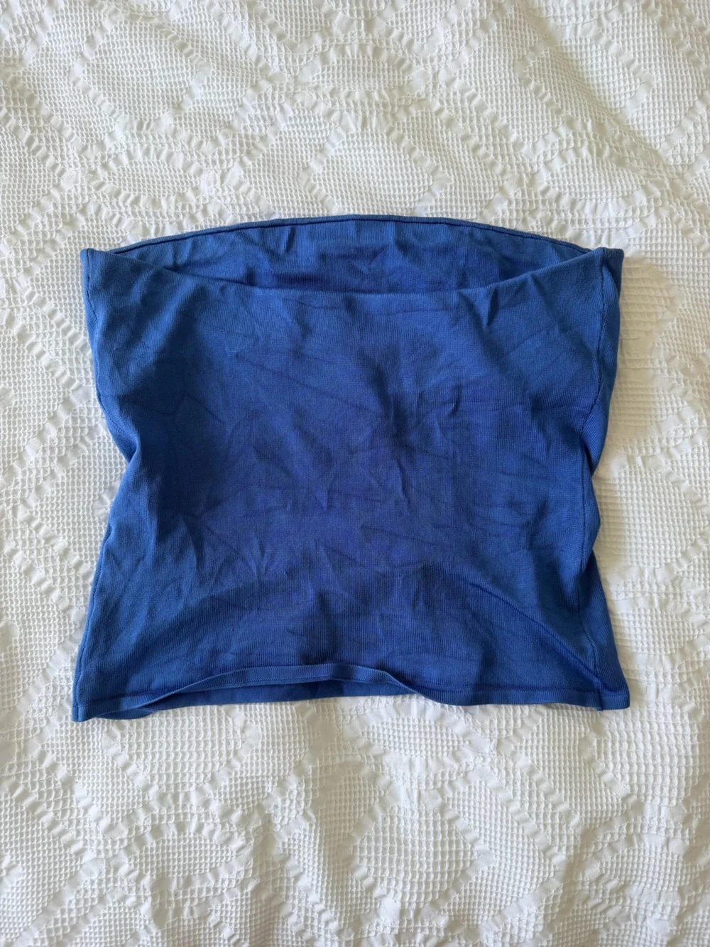 Vintage Ralph Lauren Royal Blue Strapless Tube Top - Picture 2 of 3